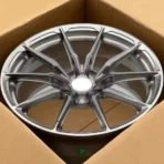 5 Hole Brushed Bronze Polished Lip Forged Car Alloy Wheel Rim - Image 4