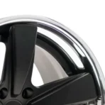 Car Rim 17 18 19 20 21 22 Inches Black Star Multi Spokes Polished Aluminum Alloy Wheel Rim