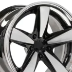 Car Rim 17 18 19 20 21 22 Inches Black Star Multi Spokes Polished Aluminum Alloy Wheel Rim - Image 4