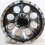 Car Wheels Matt-Black 15X10 Et-44 6X139.7 5X127 Truck Offroad Alloy Wheels Rim - Image 2