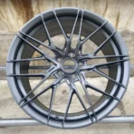 Casting A356 Aluminum Alloy Car Wheel 5 Holes Black Car Wheel Rims - Image 2