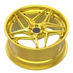 China Top Manufacturer Forged Car Spoke Hub Rims Gold Full Size Customized Aluminum Alloy Wheels for Porsche/Cayenne/Land Rover - Image 3