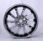 18inch Chrome Alloy Car Rims High Quality Modified Design - Image 2