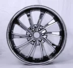18inch Chrome Alloy Car Rims High Quality Modified Design - Image 3