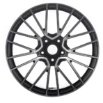 Classic Car Accessories Black Lightweight Alloy Wheel Rims Casting Forged Flow Forming Aluminum Alloy Wheel