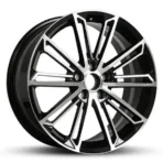 Classic Car Accessories Black Lightweight Alloy Wheel Rims Casting Forged Flow Forming Aluminum Alloy Wheel - Image 4