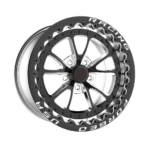 Classic Chrome 15" 5X127 PCD Vintage Car Wheel Rims - Image 2