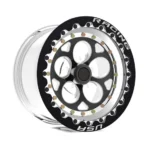 Classic Chrome 15" 5X127 PCD Vintage Car Wheel Rims - Image 3