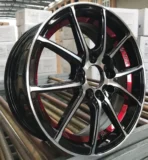 Custom Car Wheel Red Rim Lightweight Concave Monoblock Auto Accessories Passenger Car Aluminum Wheels - Image 3