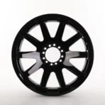 Custom R 17 18 19 20 21 Inch Alloy Forged 10j 5X112 Wheels Matt Black