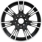 Customizable Color 17'' 5 Hole Popular Design Aluminum Wheel Auto Parts - Image 2