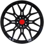Customized Aluminum Alloy Car Wheel Silver Black Monoblock Forged Car Wheel Rim - Image 4
