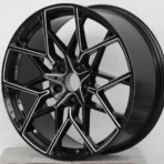 Customized Forged 5 Holes Black Painting Wheel Rim with 6061-T6 Aluminum Alloy - Image 4