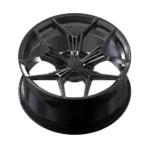 Customized Forged Rims Bright Black Alloy Wheels 5X114.3 19 Inch - Image 2