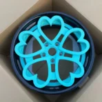 Custom Heart-Shaped Alloy Forged Car Wheel-Multiple Colors