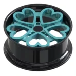 Custom Heart-Shaped Alloy Forged Car Wheel-Multiple Colors - Image 3