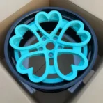 Custom Heart-Shaped Alloy Forged Car Wheel-Multiple Colors - Image 4