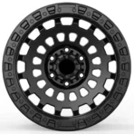 Customized 17-18 Inch 6X139.7 Matte Black Beadlock Offroad Alloy Wheel - Image 2