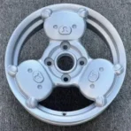 Cute Silver Pink Car Wheels Et38 CB73.1 Aluminum Alloy Rims for Mini Car - Image 3