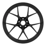 Factory Direct Sale Black Machined Aluminum Alloy 5 Holes Car Wheel Rim - Image 2
