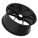 Factory Direct Sale Black Machined Aluminum Alloy 5 Holes Car Wheel Rim