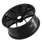 Factory Direct Sale Black Machined Aluminum Alloy 5 Holes Car Wheel Rim - Image 4