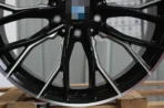 Factory Price Black Machined Face One Piece Forged Car Rims Passenger Car Wheels for BMW