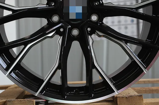 Factory Price Black Machined Face One Piece Forged Car Rims Passenger Car Wheels for BMW