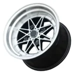 Fashion Aftermarket Auto Car Alloy Rim 15inch 4X100 Casting Aluminum Alloy Wheels - Image 2