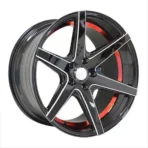 Fashionable Yellow Casting Wheel 5/6 Holes 16, 17, 18, 19 Inches Aluminum Wheels Rims - Image 3