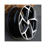 Flow Formed 5 Holes Black Machined Car Aluminum Alloy Wheel Rim - Image 2