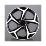 Flow Formed 5 Holes Black Machined Car Aluminum Alloy Wheel Rim - Image 3