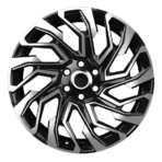 Flow Formed 6 Holes Black Machined Face Car Rims Aluminum Alloy Car Wheel - Image 4