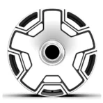 Forged Black Polished Machined Face Car Wheel Rims Monoblock Two-Piece Style Suit for Amg Class - Image 2