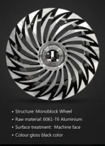 Forged Wheel Custom Rim for Aftermarket Wheel Racing Car - Image 2