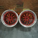 Forged Wheels 20 Inch 5X120 2 Piece Wheel Rim for Car Oy17054 Red - Image 2
