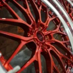 Forged Wheels 20 Inch 5X120 2 Piece Wheel Rim for Car Oy17054 Red - Image 3