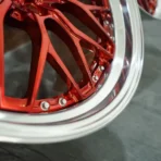 Forged Wheels 20 Inch 5X120 2 Piece Wheel Rim for Car Oy17054 Red - Image 4