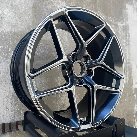 Gloss Black Alloy Wheels 20 22 Inch 5/112 Multi Spoke Monoblock Rims for Maybach