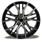 Gloss Black Machined 18 Inch 19 Inch 5X112 OEM Replacement Oy17081 Aluminum Alloy Wheel Rims - Image 2