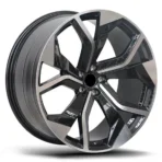 Gloss Black Machined 18 Inch 19 Inch 5X112 OEM Replacement Oy17081 Aluminum Alloy Wheel Rims