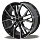 Gloss Black Machined 18 Inch 19 Inch 5X112 OEM Replacement Oy17081 Aluminum Alloy Wheel Rims - Image 3
