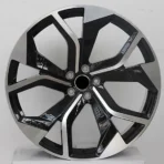 Gloss Black Machined 18 Inch 19 Inch 5X112 OEM Replacement Oy17081 Aluminum Alloy Wheel Rims - Image 4