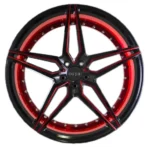 Gloss Black Red Inner Extreme Concave 16 17 18 19 20 Inch Alloy Wheels - Image 3