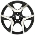 Gloss Black Replica Aluminum Passenger Car 6*139.7 VW Alloy Wheels Rim - Image 2