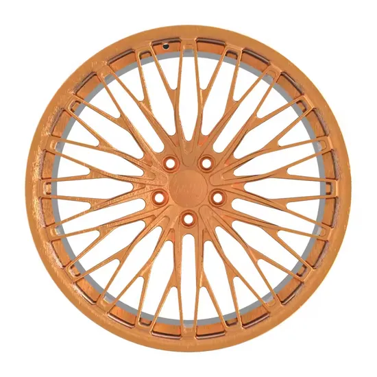 Golden All Size Customized Rims Suitable for Various Vehicle Models Forged Rims