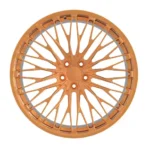 Golden Color 15/16/17inch Customized Rims Suitable for Various Vehicle Models Forged Rims - Image 2