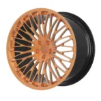 Golden Color 15/16/17inch Customized Rims Suitable for Various Vehicle Models Forged Rims - Image 3