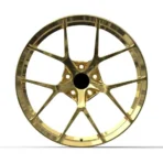 Golden Color Auto Parts Aluminum Alloy Car Wheels Suit for Various Cars - Image 2