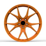 Golden Color Auto Parts Aluminum Alloy Car Wheels Suit for Various Cars - Image 4
